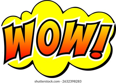 Cartoon comic sign burst clouds. Speech bubble, wow sign expression and pop art text frames. Comics mem expressions speech, superhero book wow label. Isolated vector symbols set