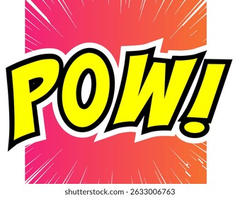 Cartoon comic sign burst clouds. Speech bubble, Pow sign expression and pop art text frames. Comics mem expressions speech, superhero book Pow label. Isolated vector symbols set
