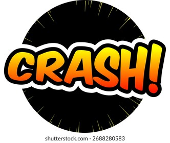 Sinal de quadrinhos de desenhos animados explode nuvens. Bolha de fala, expressão de sinal de travamento e quadros de texto pop art. Expressões em quadrinhos mem discurso, livro de super-heróis Crash label. Conjunto de símbolos vetoriais isolados