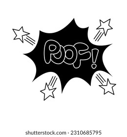 Cartoon comic solid hand drawn elements