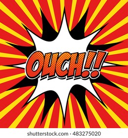 cartoon comic text pop art explosion