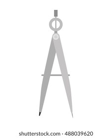 cartoon compass school tool design
