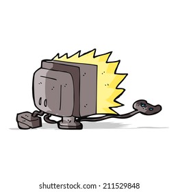 cartoon computer game