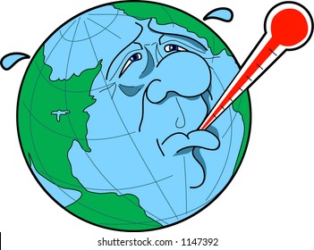 cartoon bear draw to how Photos Images, & Stock Vectors Cartoons Global Warming