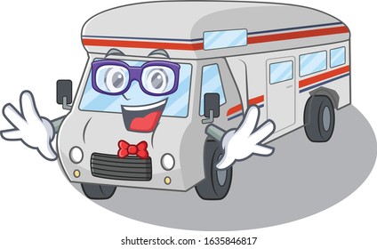 A cartoon concept of Geek campervan design