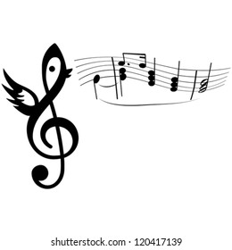 6,231 Bird music notes Images, Stock Photos & Vectors | Shutterstock