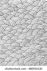 cartoon conceptual hand drawn template black and white vector painting covering or billboard pattern makeup straight white material nails fingers texture make black conceptual background scene fabric