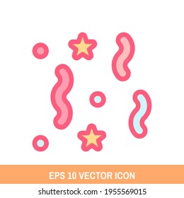 Cartoon Confetti icon vector design. Carnival symbol for your website design, logo, app, UI. Eps10 vector illustration.