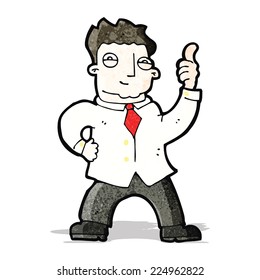 Cartoon-Vertrauter