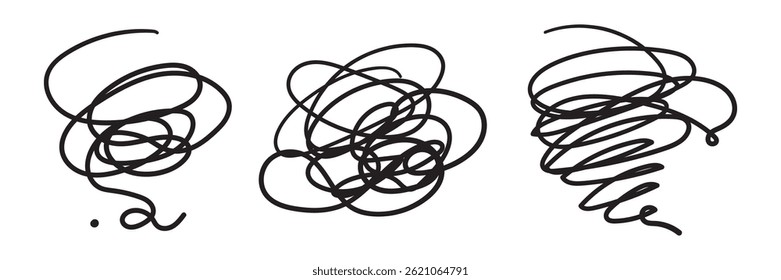 Confusão de desenhos animados, arte vetorial de marca duvidosa, ícone expressivo