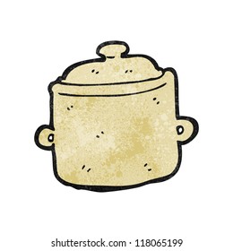 olla de cocina de dibujos animados
