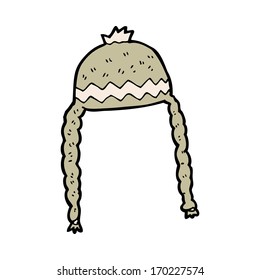cartoon cool hat