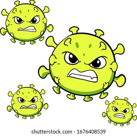  cartoon  corona covid covid19 virus