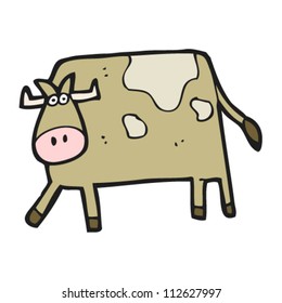 cartoon cow