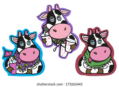 Cartoon cow