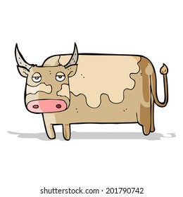 cartoon cow