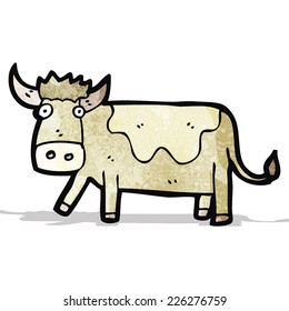 vaca de desenho animado