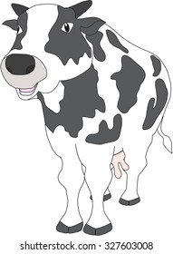 cartoon cow