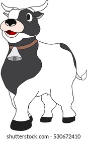 cartoon cow