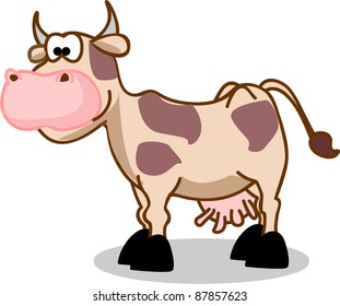 Cartoon cow