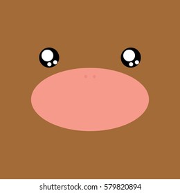 Cartoon cow Background