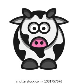 cartoon cow funny design inspiration