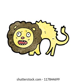 Cartoon Cowardly Lion