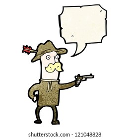 cartoon cowboy