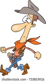 cartoon cowboy