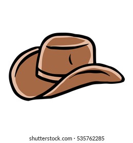 Cartoon Cowboy Hat