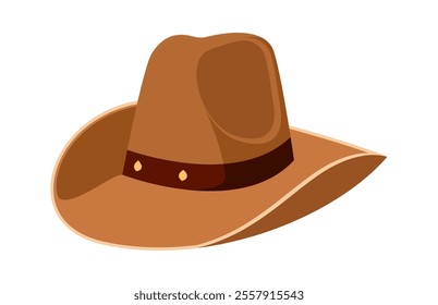 Cartoon cowboy hat rancher headwear