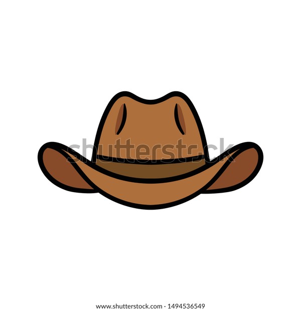 Cartoon Cowboy Hat Vector\
Illustration