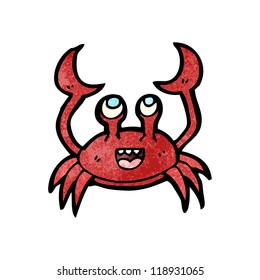 cangrejo de dibujos animados