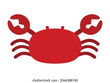 Cartoon Crab Cute Clipart Icon Png Vector Illustration Design