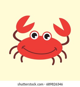 cartoon crab for kids