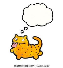 cartoon crazy cat