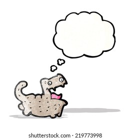 cartoon crazy cat
