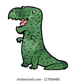 cartoon crazy dinosaur
