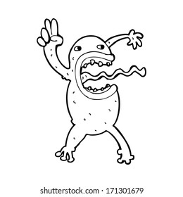 cartoon crazy frog