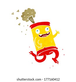 caricatura loca de soda puede