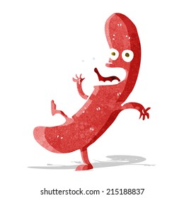 cartoon crazy wiener sausage