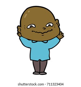cartoon creepy guy