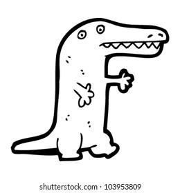 cartoon crocodile