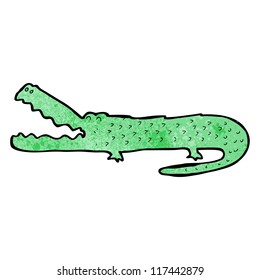 cocodrilo de dibujos animados