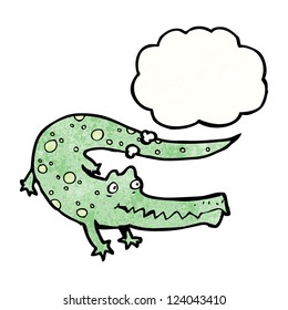 cartoon crocodile