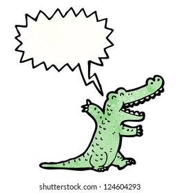 cartoon crocodile