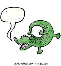 cartoon crocodile