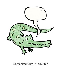 cartoon crocodile