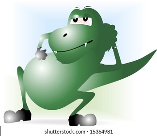 cartoon crocodile	