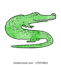 cartoon crocodile
